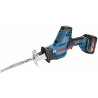 Bosch Akku-Säbelsäge GSA 18 V-LI C mit 2 x 5,0 Ah Li-Ion Akku L-BOXX von Bosch