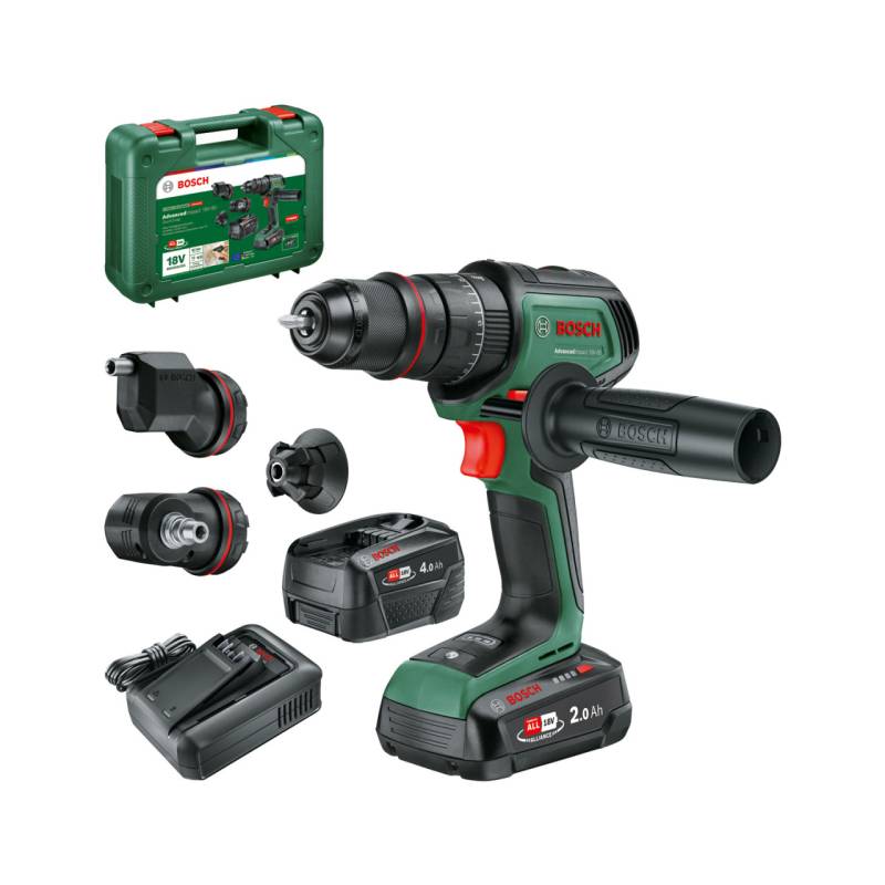 Bosch Akku-Schlagbohrschrauber AdvancedImpact 18V-80 QuickSnap inkl. 2 Akkus & Ladegerät von Bosch
