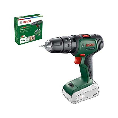 Bosch Akku Schlagbohrschrauber UniversalImpact 18 (ohne Akku, 18 Volt System, im Karton) von Bosch