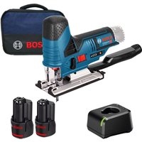 Bosch Akku-Stichsäge GST 12V-70 / 2x 3,0 Ah Akku + Ladegerät im Softbag Bosch Akku-Stichsäge GST 12V-70 / 2x 3,0 Ah Akku + Ladegerät im Softbag von Bosch