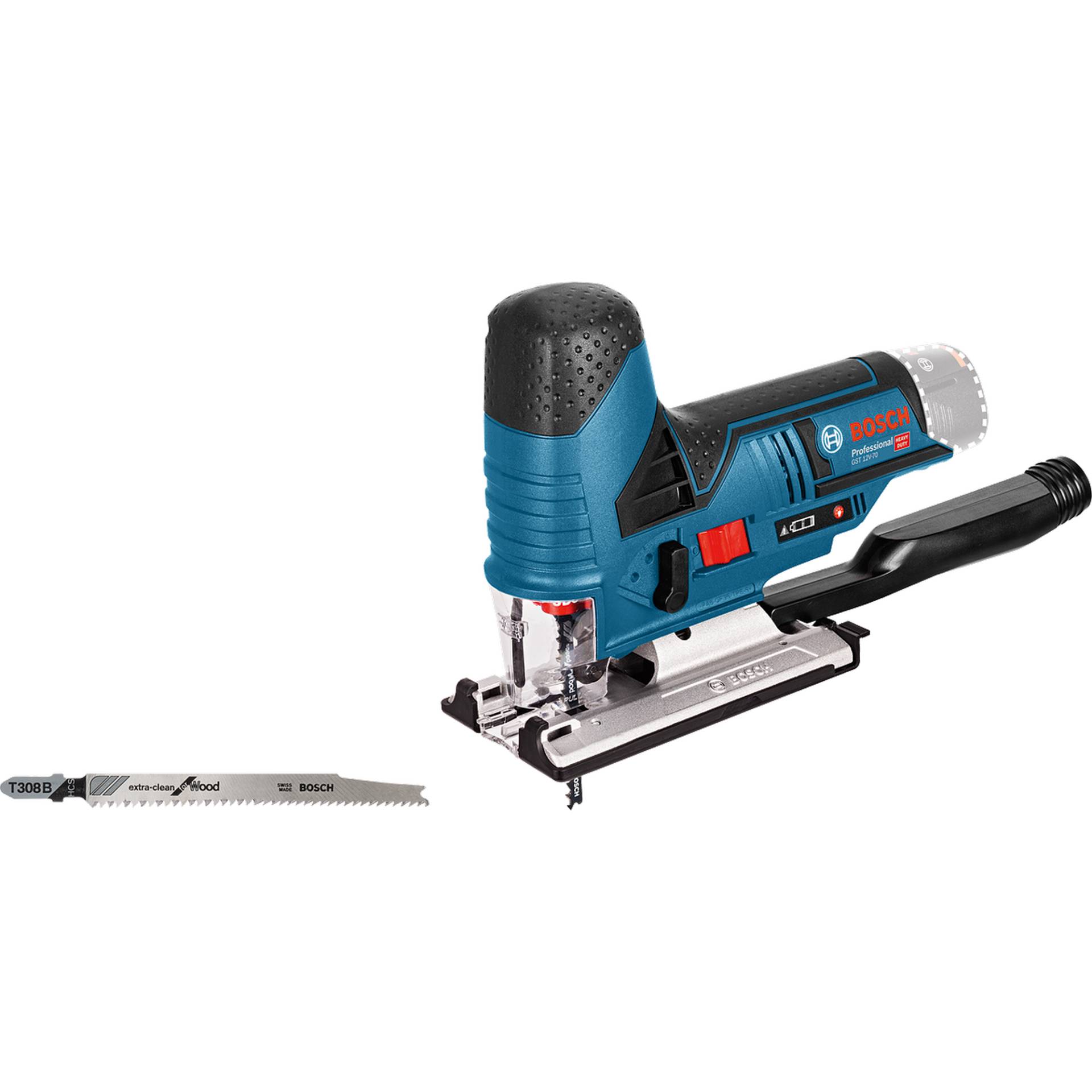 Bosch Akku-Stichsäge 'Professional GST 12V-70' 12 V ohne Akku, 1500-2800 r/min von Bosch