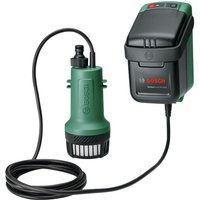 Akku Tauchpumpe GardenPump 18V-2000 (1 Akku, 18 Volt System, max. Durchfluss 2000l/h, bis zu 30min Laufzeit) - Bosch von Bosch