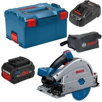 Bosch Akku-Tauchsäge BITURBO GKT 18V-52 GC Professional, Ausführung: 06016B4003, 5,5 Ah Akku L-Boxx von Bosch