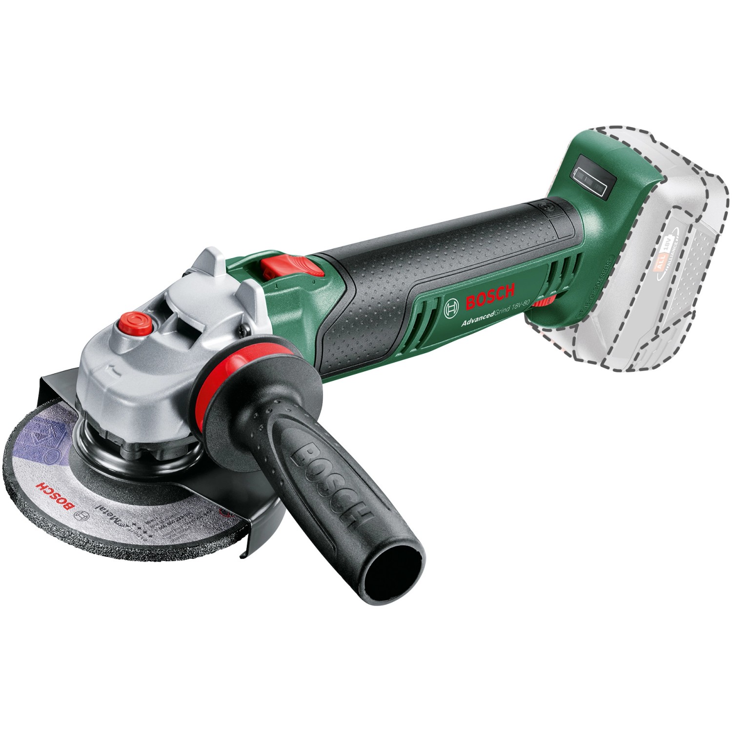 Bosch Akku-Winkelschleifer Advanced Grind 18V-80 Solo Bosch Akku-Winkelschleifer Advanced Grind 18V-80 Solo von Bosch