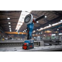 Bosch Akku-Winkelschleifer BITURBO mit X-LOCK GWX 18V-15 PSC Bosch Akku-Winkelschleifer BITURBO mit X-LOCK GWX 18V-15 PSC von Bosch
