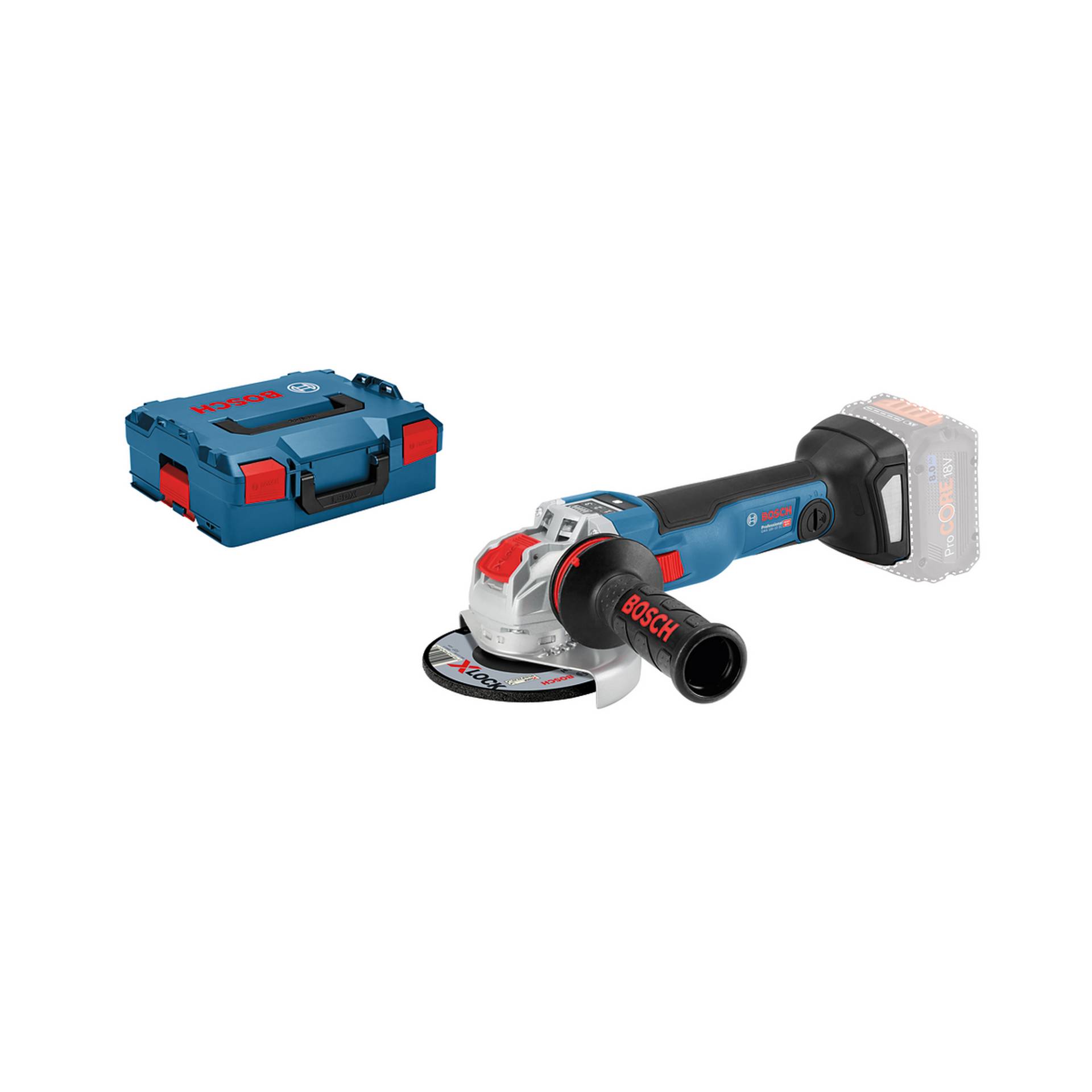 Bosch Akku-Winkelschleifer 'GWX 18V-10 SC' Professional in L-BOXX Bosch Akku-Winkelschleifer 'GWX 18V-10 SC' Professional in L-BOXX von Bosch