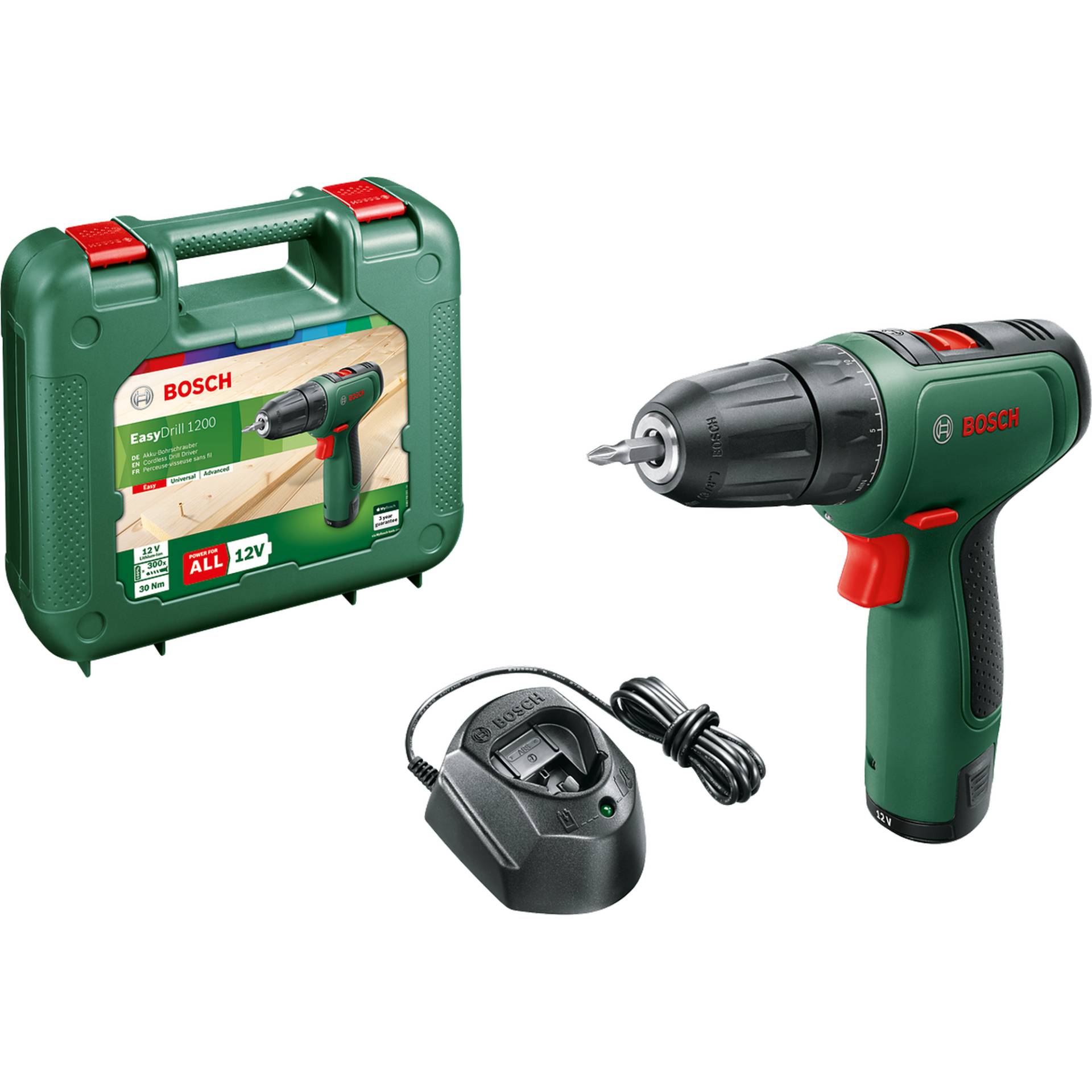 Bosch Akku-Zweigang-Bohrschrauber 'EasyDrill 1200' mit 1 Akkupack Bosch Akku-Zweigang-Bohrschrauber 'EasyDrill 1200' mit 1 Akkupack von Bosch