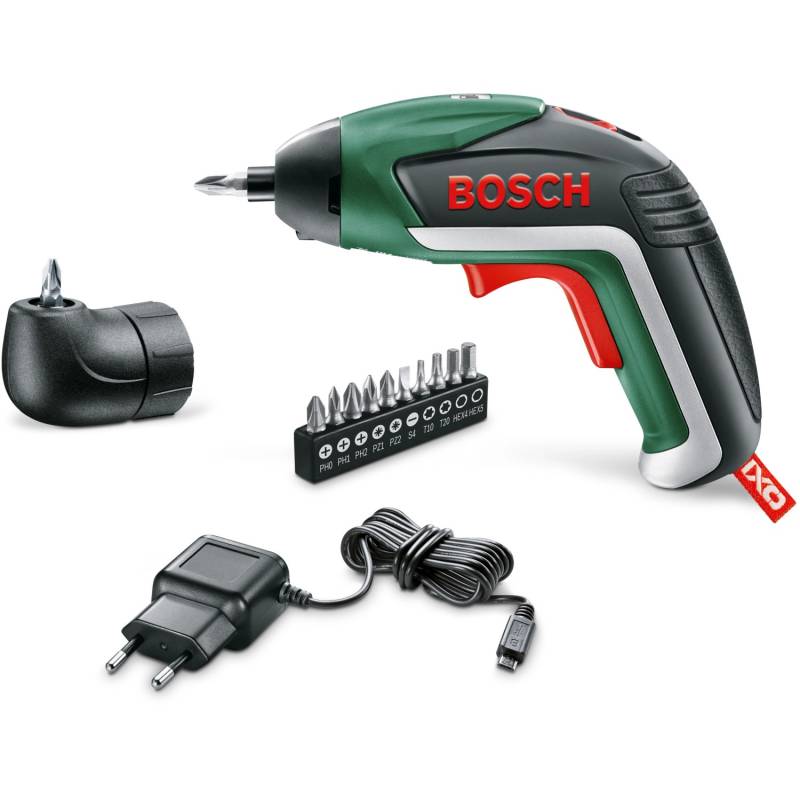 Bosch Akkuschrauber IXO Generation V mit Winkeladapter von Bosch