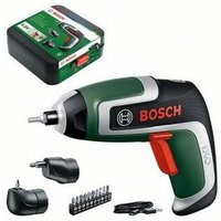 Akkuschrauber ixo Set (7. Generation, 3,6V, 2,0Ah, Winkel- und Exzenter-Aufsatz, Mikro-USB-Kabel, Aufbewahrungsbox, Set) - Bosch von Bosch