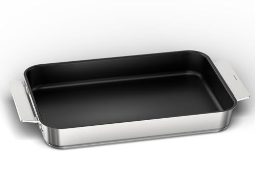 Bosch HEZ9FF010, Flex Pfanne, Große Induktionspfanne (35 x 22 cm) mit 3-Schicht-Antihaftbeschichtung, Backofenfest bis 220 Grad Celsius von Bosch