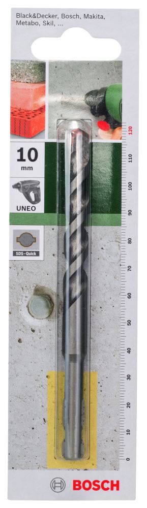 Bosch Betonbohrer SDS Quick 120 mm Ø 10 für Uneo von Bosch