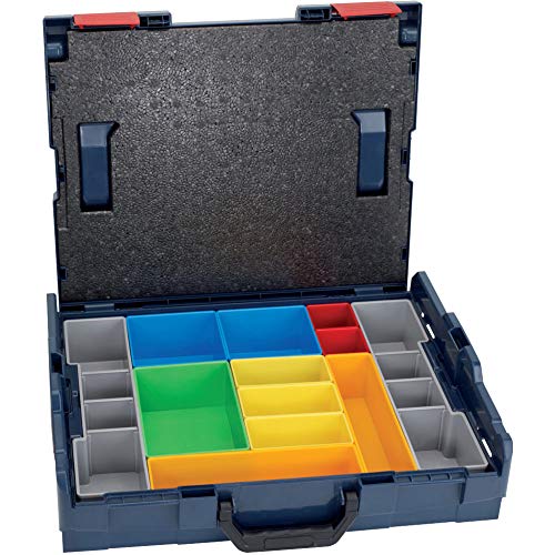 Bosch Professional Koffersystem L-BOXX 102 + 12-tlg.-Einsatzbox-Set für L-BOXX 102 von Bosch Professional