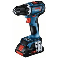 Bosch Combo Kit Set mit 4 18V-Werkzeugen: GSR, GWS, GKM, GGS, 3 x Akku von Bosch