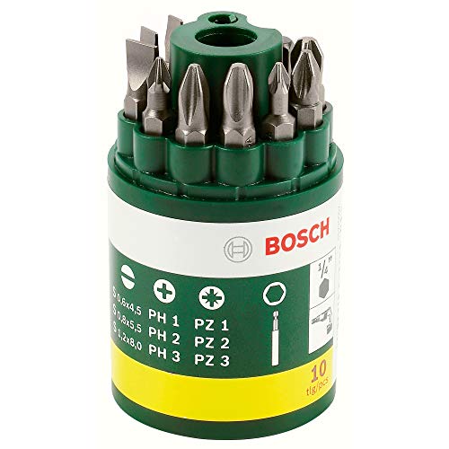 Bosch Accessories 10tlg Schrauberbit-Set von Bosch Accessories