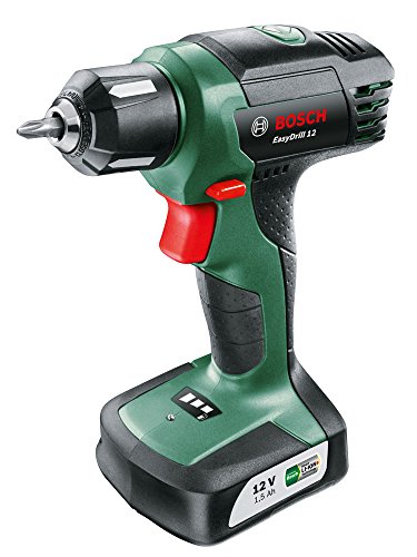 Bosch Home and Garden Bosch Akkuschrauber EasyDrill 12 (Akku, Ladegerät, Schrauberbit, Softcase (12 V, 1,5 Ah, 20 mm Bohr-Ø in Holz)) von Bosch Home and Garden