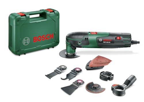 Bosch Multifunktionswerkzeug PMF 220 CE Set (220 Watt, im Koffer) Bosch Multifunktionswerkzeug PMF 220 CE Set (220 Watt, im Koffer) von Bosch