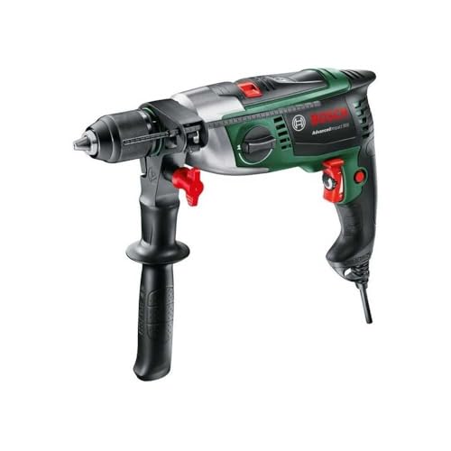 Bosch Schlagbohrmaschine AdvancedImpact 900 (Zusatzhandgriff, Tiefenanschlag, Koffer, 900 Watt) von Bosch