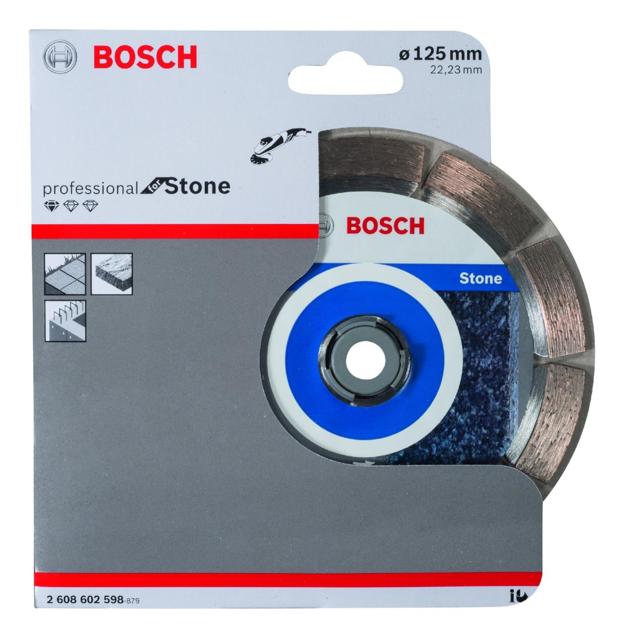 Bosch Diamant Trennscheibe Ø125 Bohrung: 22, 23 mm von Bosch
