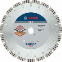 Bosch Diamanttrennscheibe Best for Stone 300 x 20,00/25,40 x 2,8 x 15 mm von Bosch