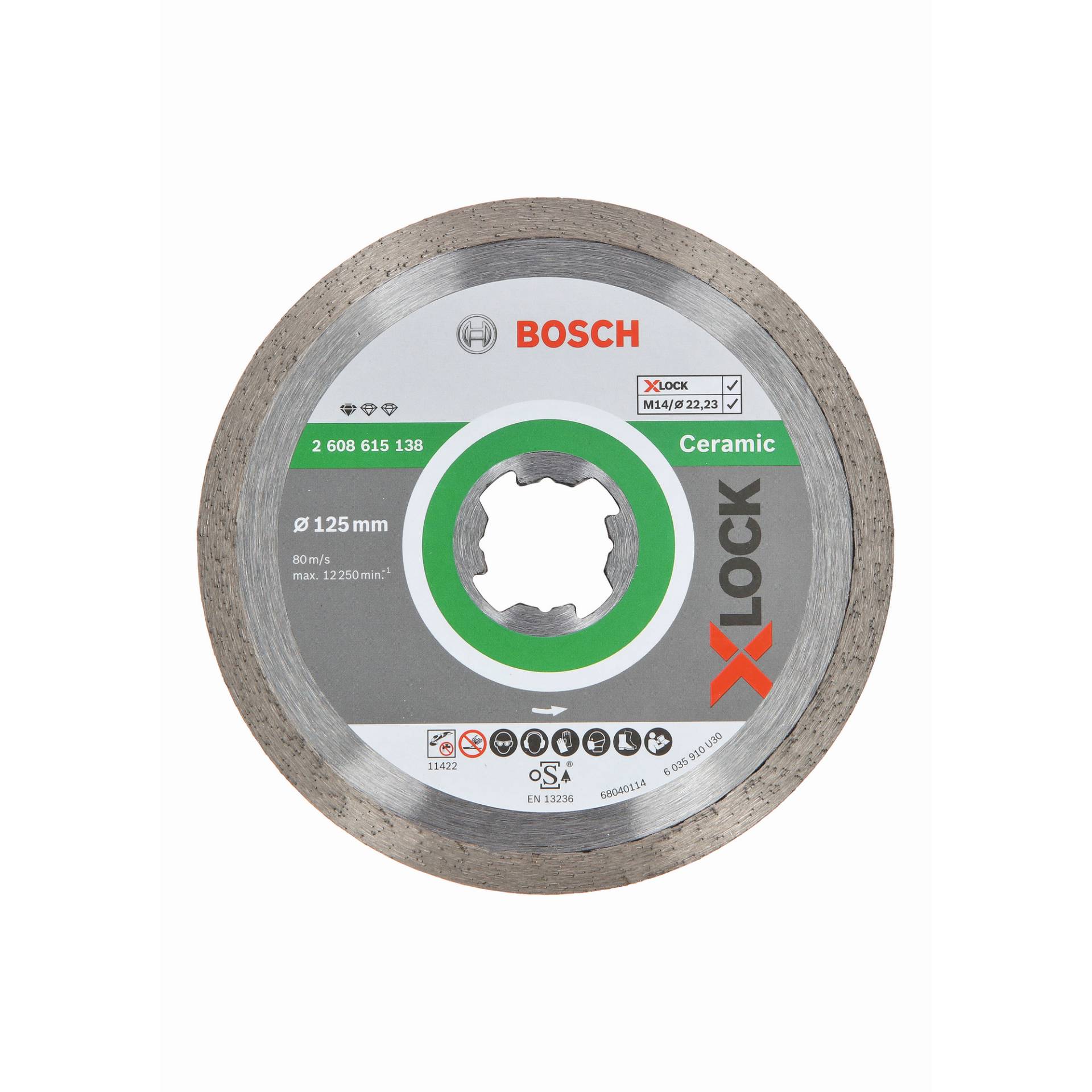 Bosch Diamanttrennscheibe Ø 125 x 1,6 mm Bosch Diamanttrennscheibe Ø 125 x 1,6 mm von Bosch
