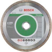 Bosch Diamanttrennscheibe Standard for Ceramic 180 x 22,23 x 1,6 x 7 mm von Bosch