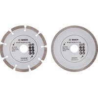 Bosch Diamanttrennscheibe für Fliesen und Baumaterial, Durchmesser: 125 mm von Bosch