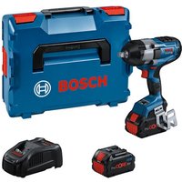 Biturbo Akku Drehschlagschrauber gds 18V-1000 2x ProCore 5,5 Ah, Lader in l-boxx - Bosch von Bosch