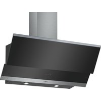 Serie 2 DWK095G60 Wandesse, 90 cm, Klarglas schwarz bedruckt - Bosch von Bosch