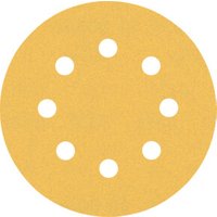 Bosch EXPERT C470 Schleifpapier mit 8 Löcher für Exzenterschleifer 115mm G 120 5-tlg. für Exzenterschleifer von Bosch