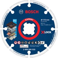 Bosch EXPERT Diamond Metal Wheel X-LOCK Trennscheibe 115 x 22,23mm für Winkelschleifer mit X-LOCK und mit Spannmutter Bosch EXPERT Diamond Metal Wheel X-LOCK Trennscheibe 115 x 22,23mm für Winkelschleifer mit X-LOCK und mit Spannmutter von Bosch