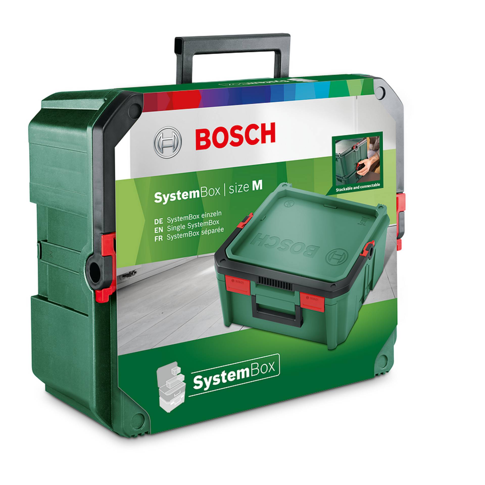 Bosch Einzelne SystemBox grün 34,3 x 39,1 x 17,1 cm von Bosch