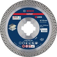 Bosch - Professional Expert HardCeramic x-lock Diamanttrennscheiben, 115 x 22.23 x 1.4 x 10 mm (2608900657) von Philips