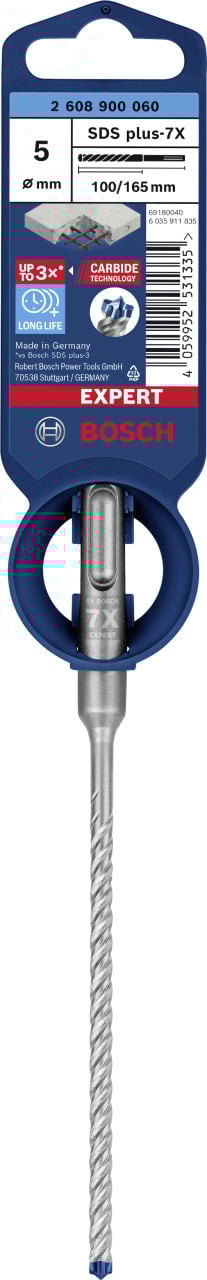 Bosch Expert SDS plus-7X Hammerbohrer Ø 5 mm von Bosch
