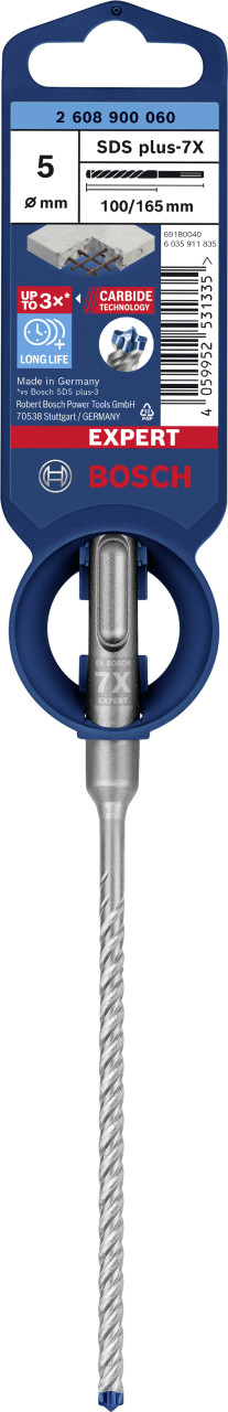 Bosch Expert SDS plus-7X Hammerbohrer Ø 5 mm von Bosch