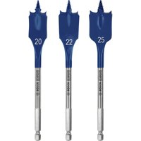 Bosch - Accessories 2608900331 Holz-Fräsbohrer-Set 20 mm, 22 mm, 25 mm Gesamtlänge 152 mm Sechskantsch Bosch - Accessories 2608900331 Holz-Fräsbohrer-Set 20 mm, 22 mm, 25 mm Gesamtlänge 152 mm Sechskantsch von Bosch