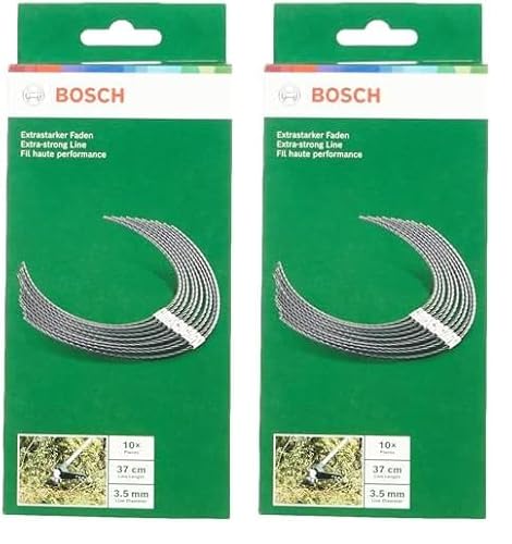 Bosch Extra starker Schneidfaden für AFS 23-37 Freischneider (Packung mit 2) von Bosch
