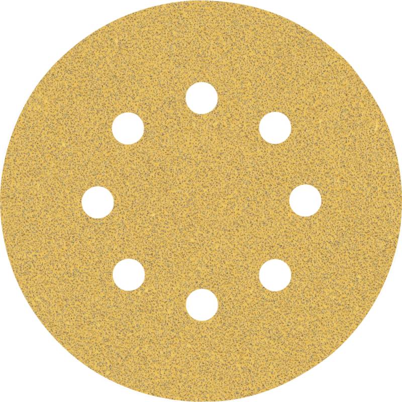 Bosch Exzenterschleifblatt 'Expert C470' Klett 8 Löcher Ø 125 mm G 60, 5-teilig von Bosch