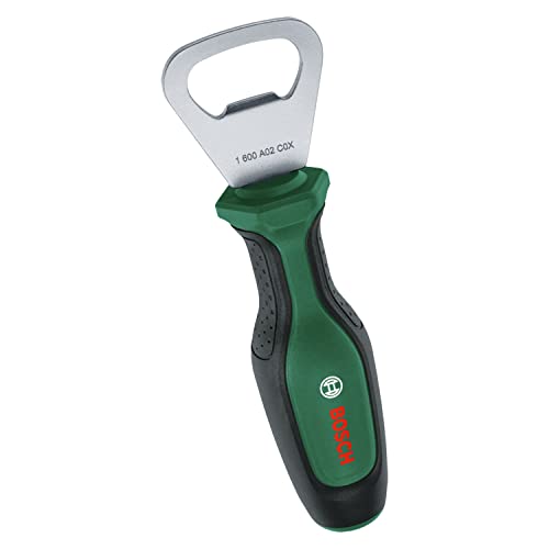 Bosch Flaschenöffner (stabiler und langlebiger Flaschenöffner für Werkstatt, Hobbyraum und Küche; ergonomischer Schraubendrehergriff mit Softgrip) von Bosch