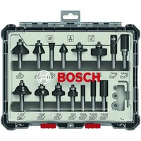 Fräser-Set 15-teilig Schaft 8mm 2607017472 für Oberfräse - Bosch Fräser-Set 15-teilig Schaft 8mm 2607017472 für Oberfräse - Bosch von Bosch