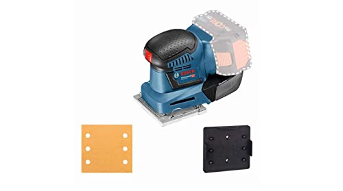 Bosch Professional 18V System Akku Schwingschleifer GSS 18V-10 (Schwingkreis-Ø: 1,6 mm, ohne Akkus und Ladegerät, im Karton) von Bosch Professional