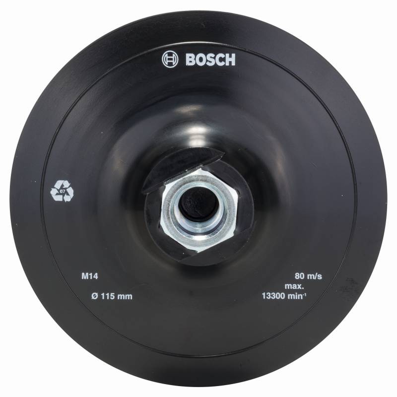 Bosch Gummischleifteller für Winkelschleifer 11,5 cm von Bosch