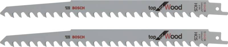 Bosch HCS Säbelsägeblatt S 1542 KTop for Wood 2 Stück von Bosch