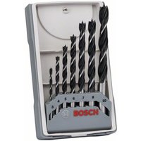 Bosch - Accessories 2607017034 Holz-Spiralbohrer-Set 7teilig 3 mm, 4 mm, 5 mm, 6 mm, 7 mm, 8 mm, 10 mm von Bosch