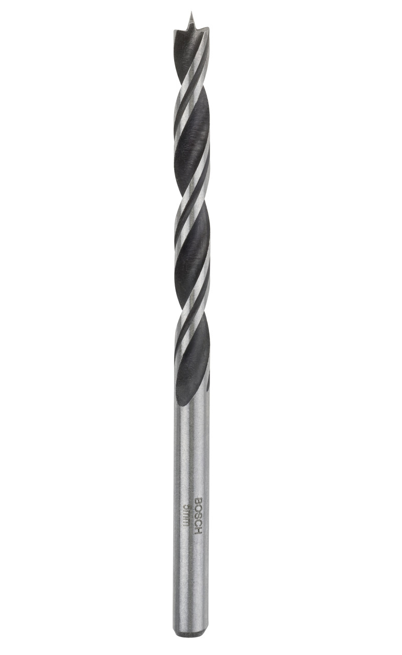 Bosch Holzspiralbohrer 5 x 52 x 86 mm Rundschaft von Bosch