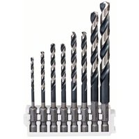 Accessories 2608577140 Metall-Spiralbohrer-Set 2.50 mm, 3.30 mm, 4.20 mm, 5.50 mm, 6.80 mm, - Bosch von Bosch