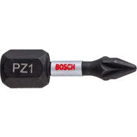 Bosch Impact Control Schrauberbit, 25 mm, 2xPZ1. Für Schraubendreher von Bosch