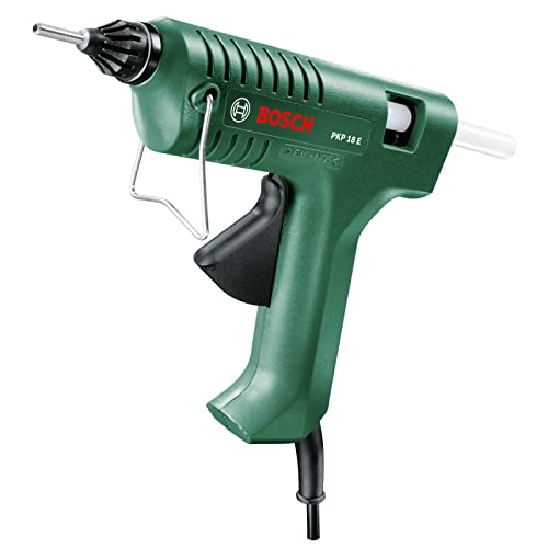 Bosch Home and Garden Klebepistole PKP 18 E (1x extralange Düse, 230 Volt) Grün von Bosch Home and Garden