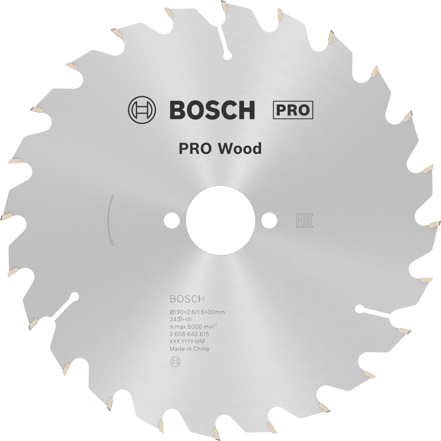Bosch Kreissägeblatt Optiline Wood 190 mm x 30 mm x 2,6 mm Bosch Kreissägeblatt Optiline Wood 190 mm x 30 mm x 2,6 mm von Bosch PRO