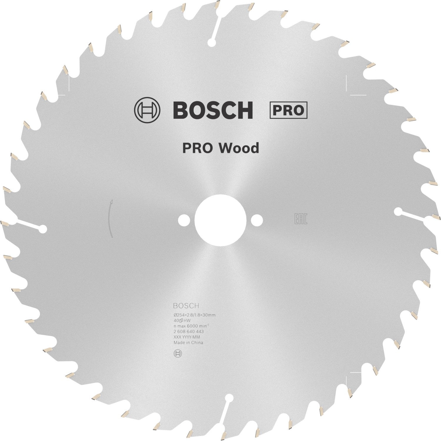 Bosch Kreissägeblatt Optiline Wood 254 mm x 30 mm x 2,8 mm Bosch Kreissägeblatt Optiline Wood 254 mm x 30 mm x 2,8 mm von Bosch PRO