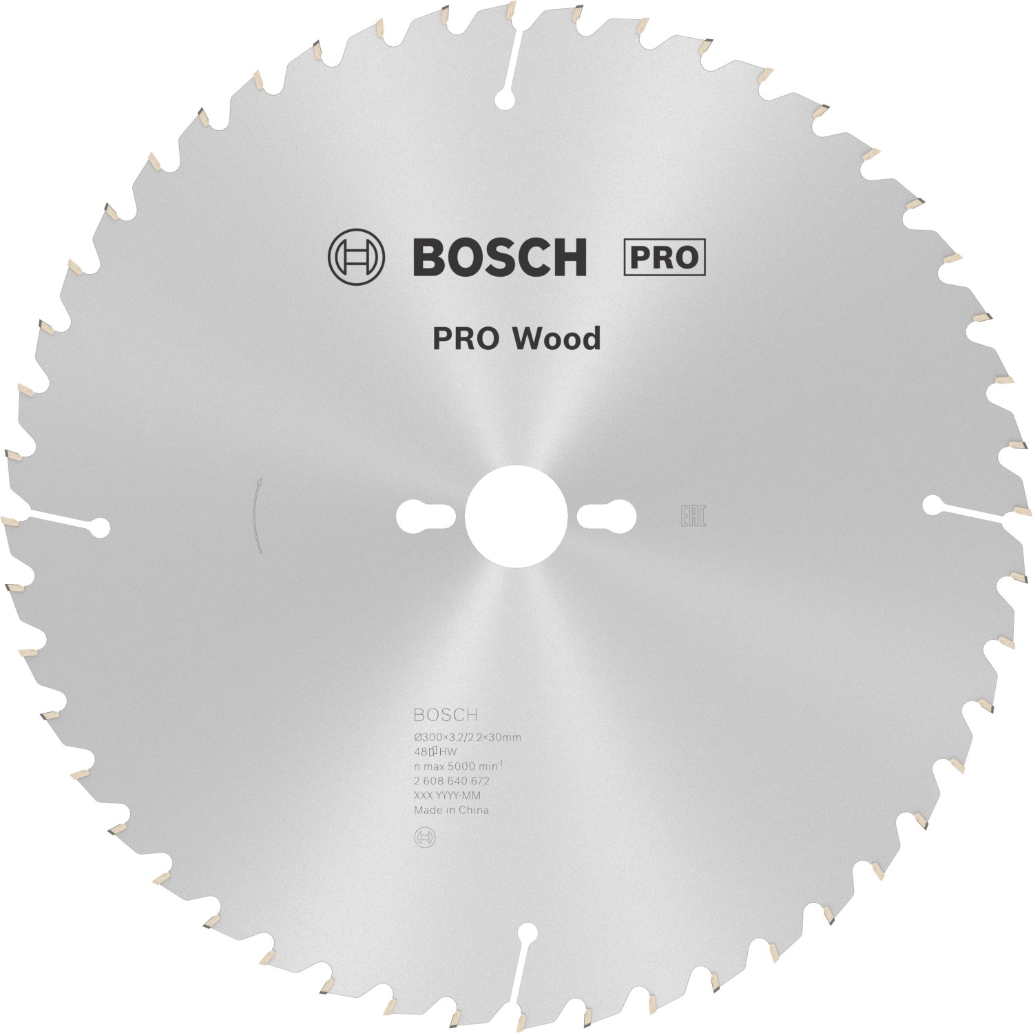 Bosch Kreissägeblatt Optiline Wood für Tischkreissägen 300 x 30 x 3,2 mm 48 Zähn Bosch Kreissägeblatt Optiline Wood für Tischkreissägen 300 x 30 x 3,2 mm 48 Zähn von Bosch PRO